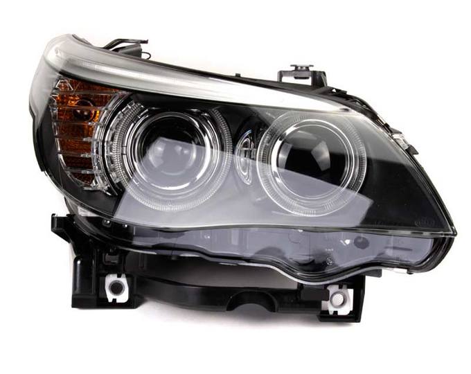 BMW Headlight Assembly - Passenger Side (Xenon) 63127177756 - Hella 164912001